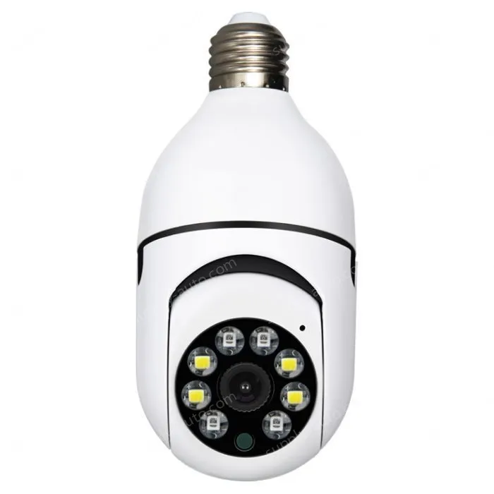 1080P-E27 lamp holder wireless WiFi full color light camera