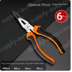 Special price 6 inch needle-nose pliers
