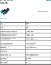 Push-in fitting QSY-6-100(FESTO)