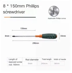 Phillips screwdriver 8*150