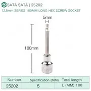 Dafei 5mm with a total length of 100mm-25202