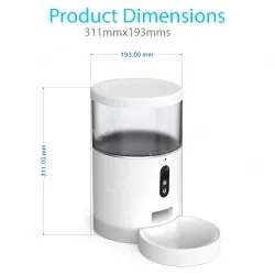 WiFi pet feeder BL4/video version
