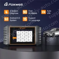 FOXWELL NT1009 Automotive Full System Diagnostic Tool Bidirectional Tester with Over 30 Resettings