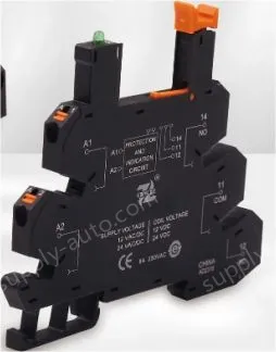 KY41F Relay matching base 250VAC (110-240)VAC/DC Upgraded Base