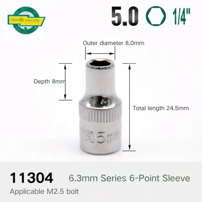 Xiaofei-5.0mm-6.3mm series 1/4-11304