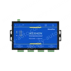 4 Ports RS232/485 Serial to 100M Ethernet Server