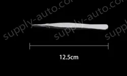 Stainless steel tweezers Straight tip (thick) 12.5cm