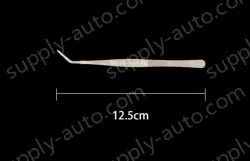 Stainless steel tweezers Curved tip (thick) 12.5cm