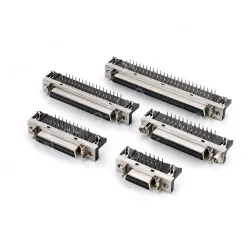 SCSI Connector Series 90 Degree PCB Board-to-Board Servo 50-PIN Headers