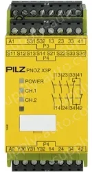 PNOZ X3P 24VDC 24VAC 3n/o 1n/c 1so