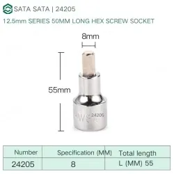 Dafei 8mm with a total length of 55mm-24205